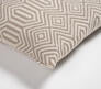 TRENDING — Geometric Grey Woven Cushion Cover (12x12”)
