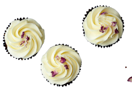 Rose & Pistachio Cupcake