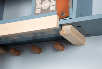 Blue Wooden Play Kitchen Tasty - Heirloom Hall