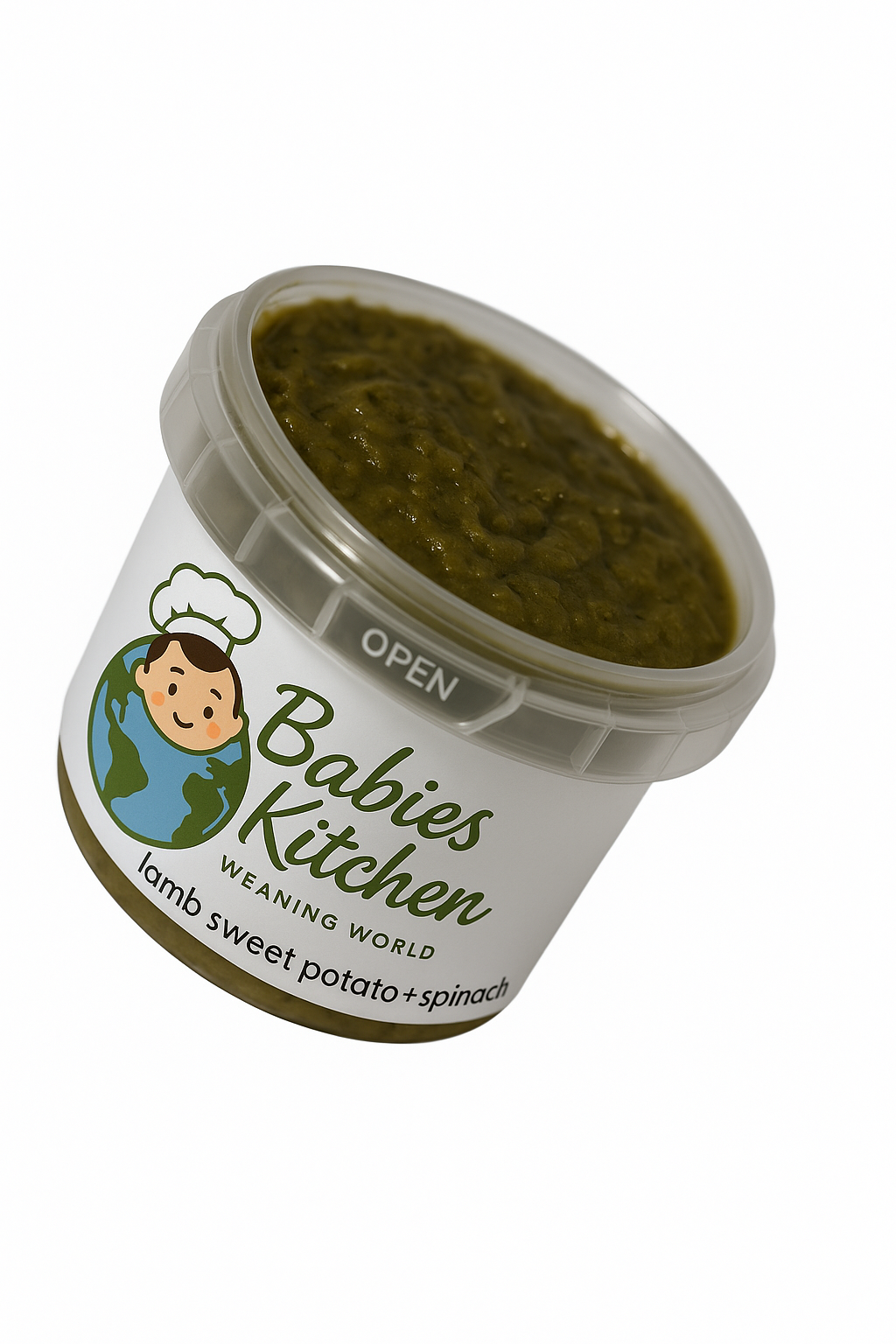 Stage 2 Fresh Lamb, Sweet Potato & Spinach Purée – 120g (Chilled, 7+ Months)