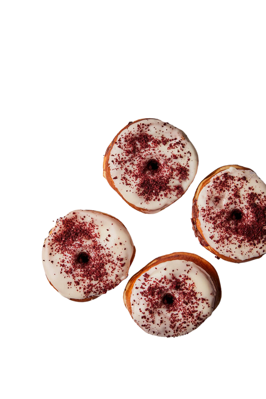 Red Velvet & Nutella Doughnut