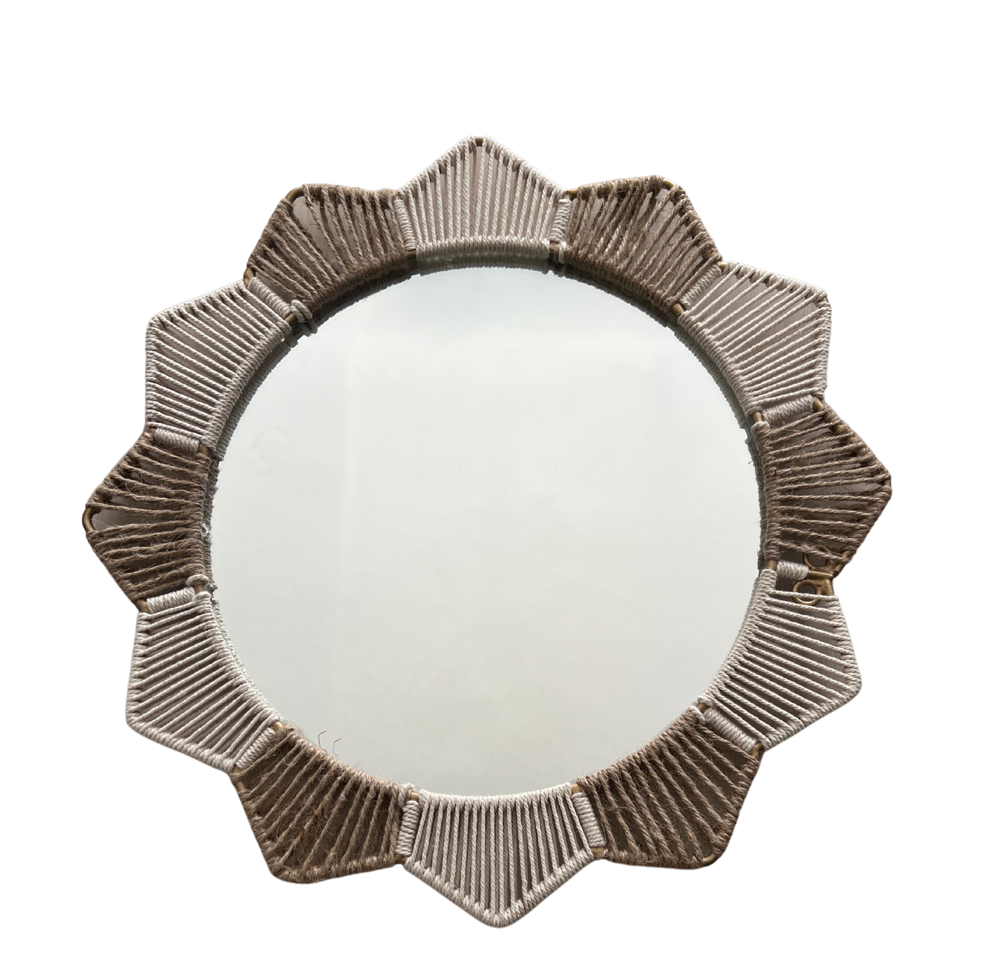 Bohemian Handwoven Wall Mirror