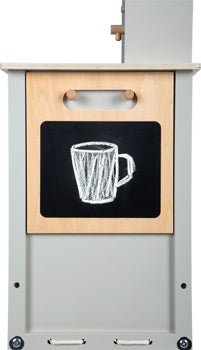 Grey Wooden Play Kitchen Tasty - Heirloom Hall
