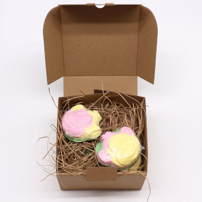 Childrens Monkey Bath Bomb 90g - Guava & Strawberry