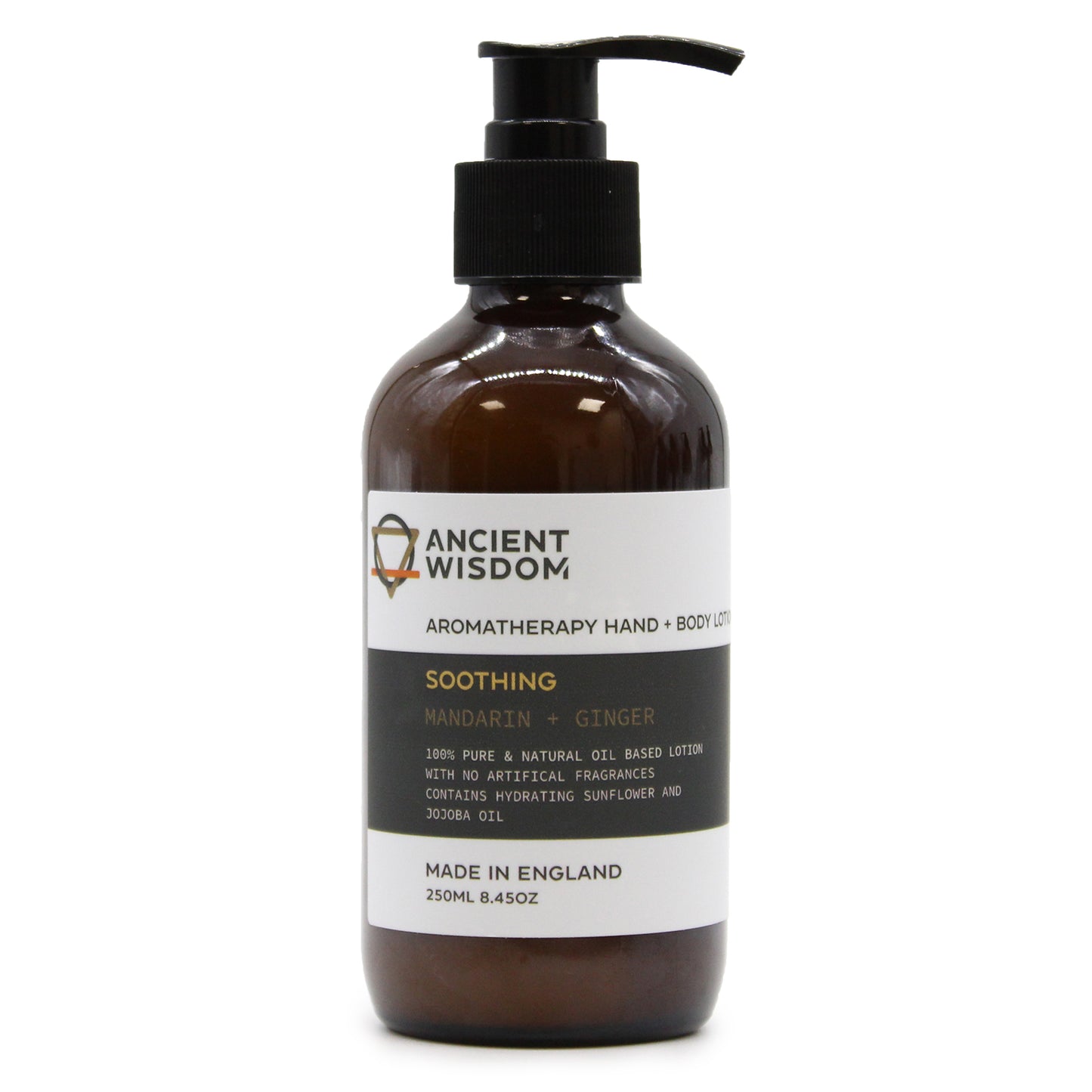 Essential Oil Blend- Mandarin & Ginger Hand & Body Lotion 250ml