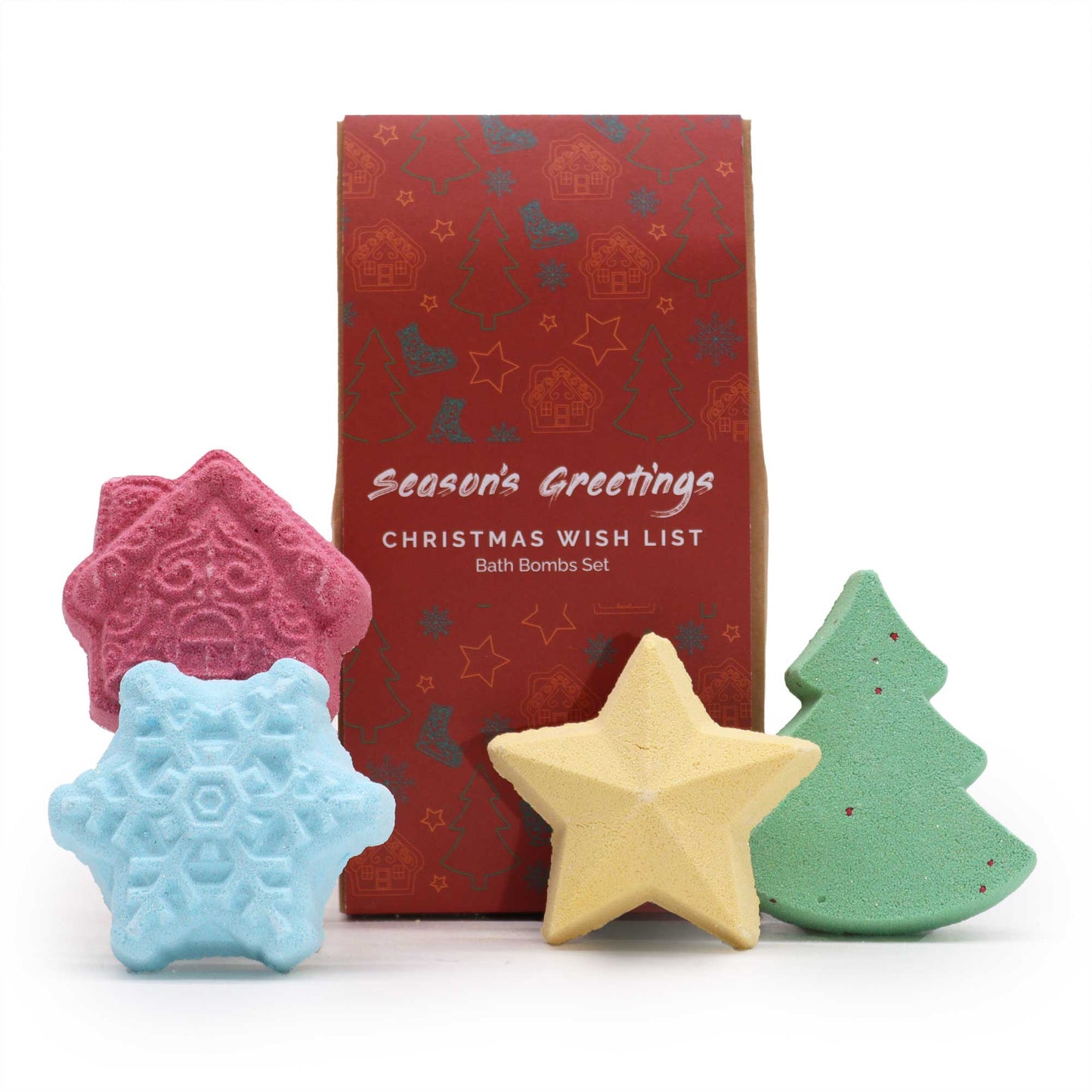 Christmas Bath Bomb Gift Pack