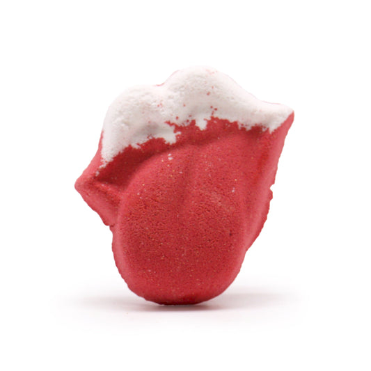Lips Bath Bomb 60g - Raspberry & Pomergranate