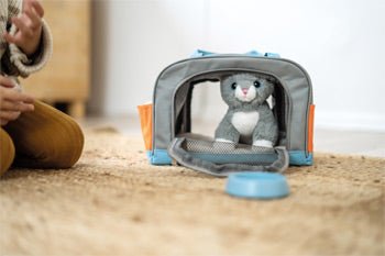 Wooden Cat Care Play Set – “Pet Lovers” Role Play Collection - Heirloom Hall