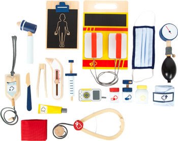 Wooden Doctor’s Backpack – “Doctor” Role Play Collection - Heirloom Hall