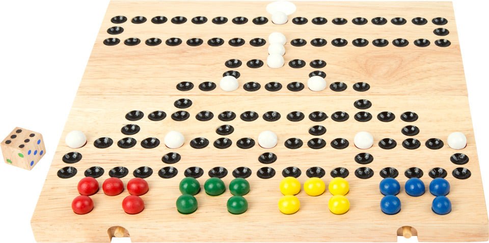 Wooden Malefiz Strategy Board Game – Classic Family Edition - The Handmade Supermarket