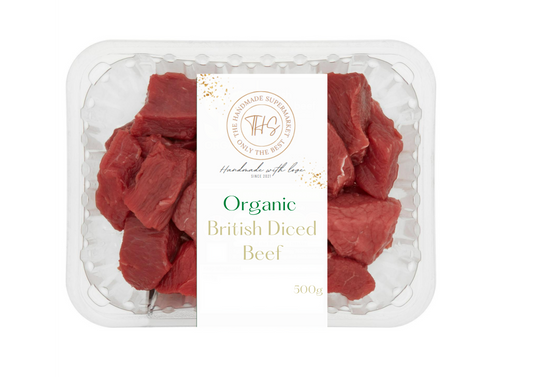 Organic Diced Beef