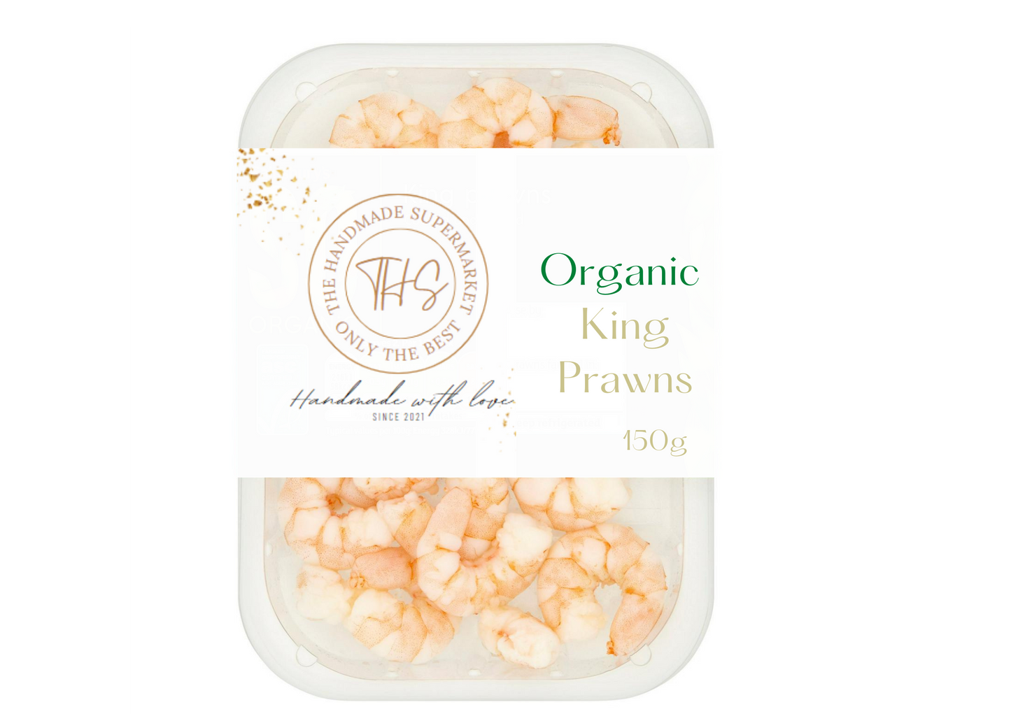 Organic King Prawns