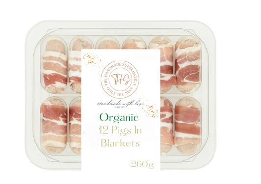 Organic Pork & Bacon Pigs In Blankets (12)