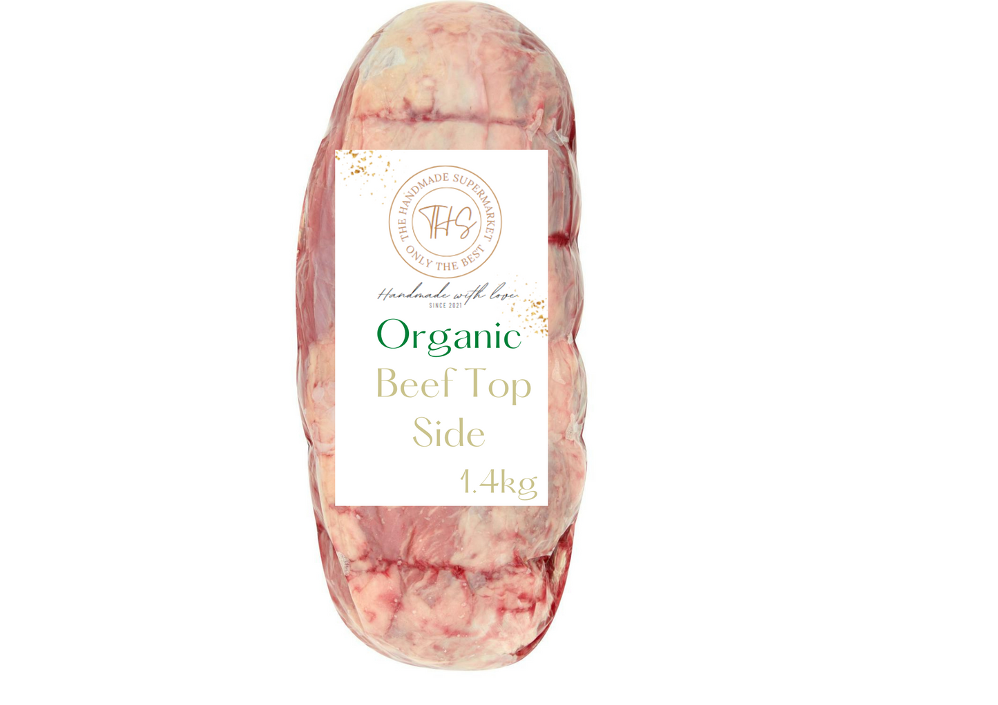 Organic 21 day Matured Top side Beef Roasting Joint